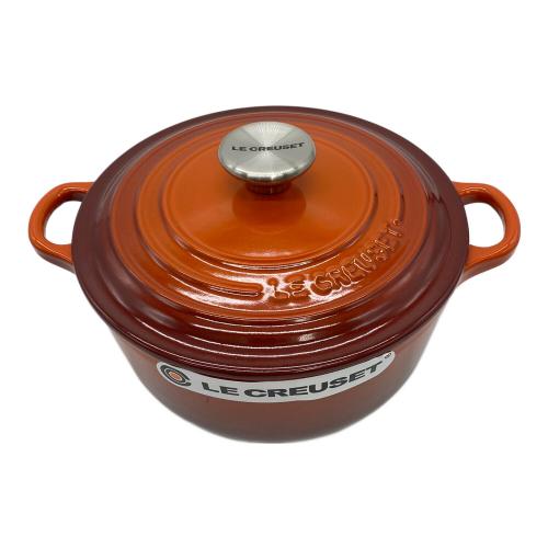 LE CREUSET (ルクルーゼ) ココットロンド レッド