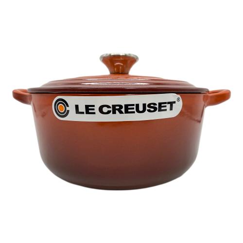 LE CREUSET (ルクルーゼ) ココットロンド レッド