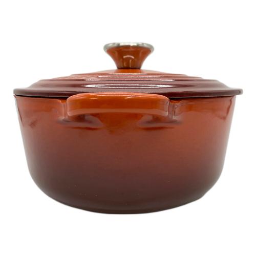 LE CREUSET (ルクルーゼ) ココットロンド レッド