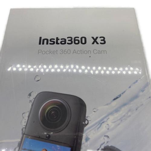 Insta360 (インスタ360) アクションカメラ X3 CINSAAQ/B
