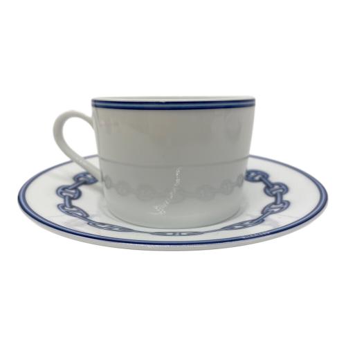 HERMES (エルメス) カップ&ソーサー 単客 シェーヌダンクル