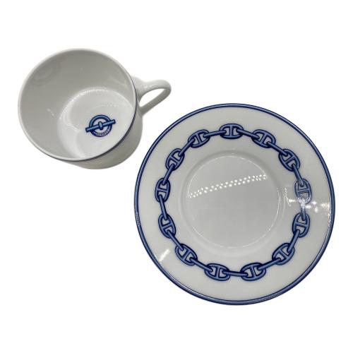 HERMES (エルメス) カップ&ソーサー 単客 シェーヌダンクル