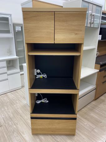 古賀家具 (コガカグ) レンジボード ブラウン 299 2枚扉