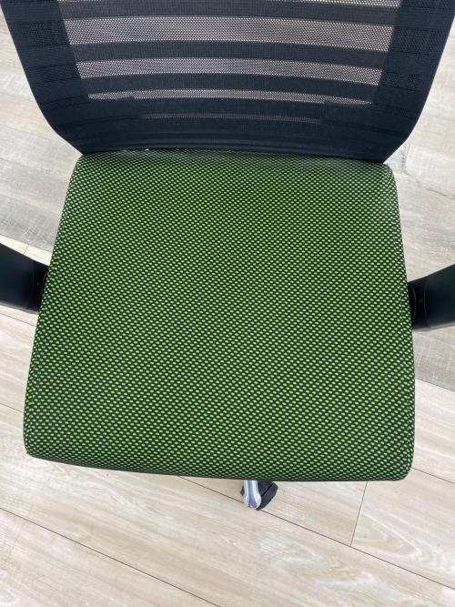 KOIZUMI (コイズミ) オフィスチェア ブラック×グリーン JG6-106