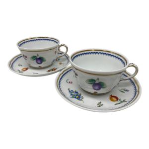 RICHARD GINORI (リチャードジノリ) カップ&ソーサー イタリアンフルーツ 2Pセット