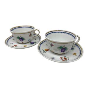 RICHARD GINORI (リチャードジノリ) カップ&ソーサー ●3 イタリアンフルーツ 2Pセット