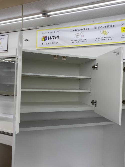 ニトリ テレビボード ホワイト ポルテ 120TV