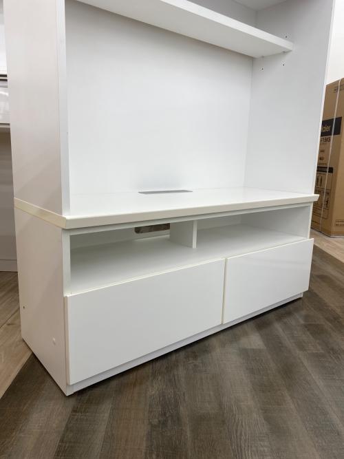 ニトリ テレビボード ホワイト ポルテ 120TV