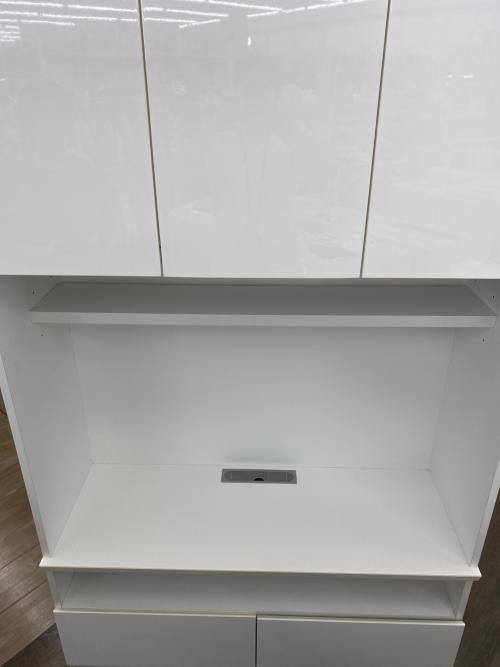 ニトリ テレビボード ホワイト ポルテ 120TV