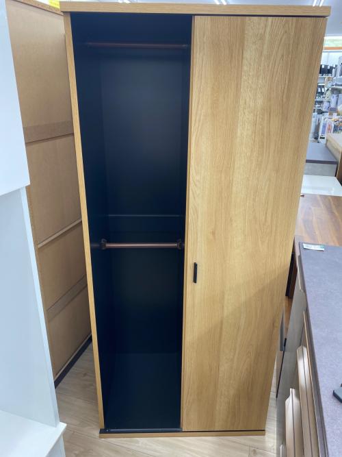 ワードローブ ナチュラル スライド式