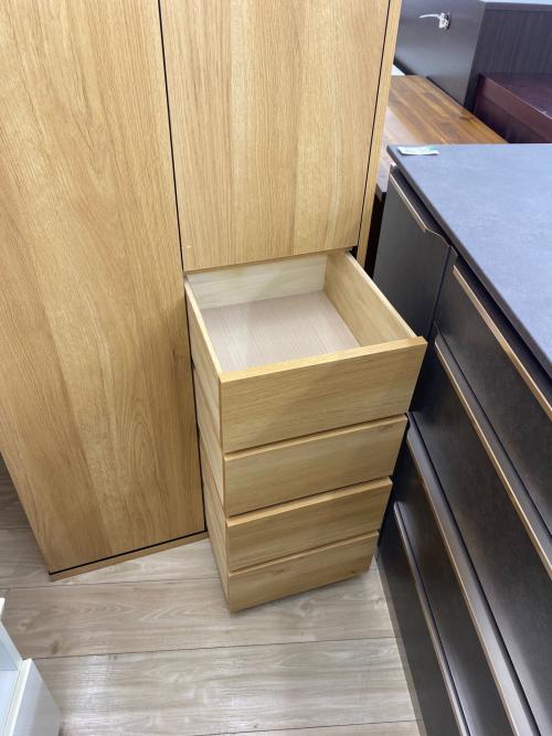 ワードローブ ナチュラル スライド式