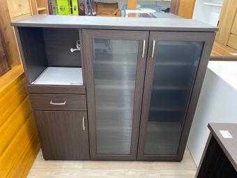 ニトリ レンジ台 ブラウン 248 2枚扉