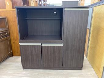 ニトリ レンジ台 ブラウン 65