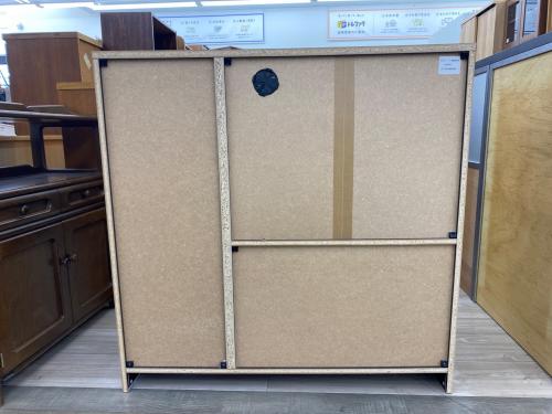 ニトリ レンジ台 ブラウン 65