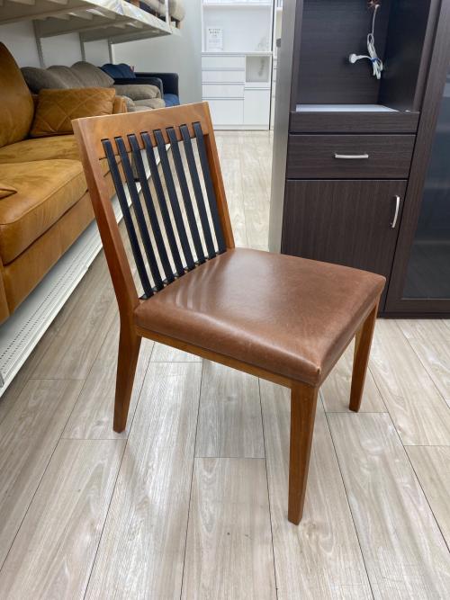 Ritzwell (リッツウェル) ダイニングチェアー ブラウン 1人掛け BLAVA