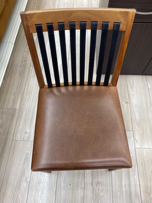 Ritzwell (リッツウェル) ダイニングチェアー ブラウン 1人掛け BLAVA