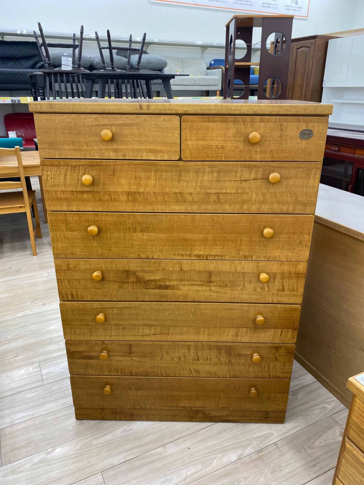 7段チェスト ナチュラル｜トレファクONLINE