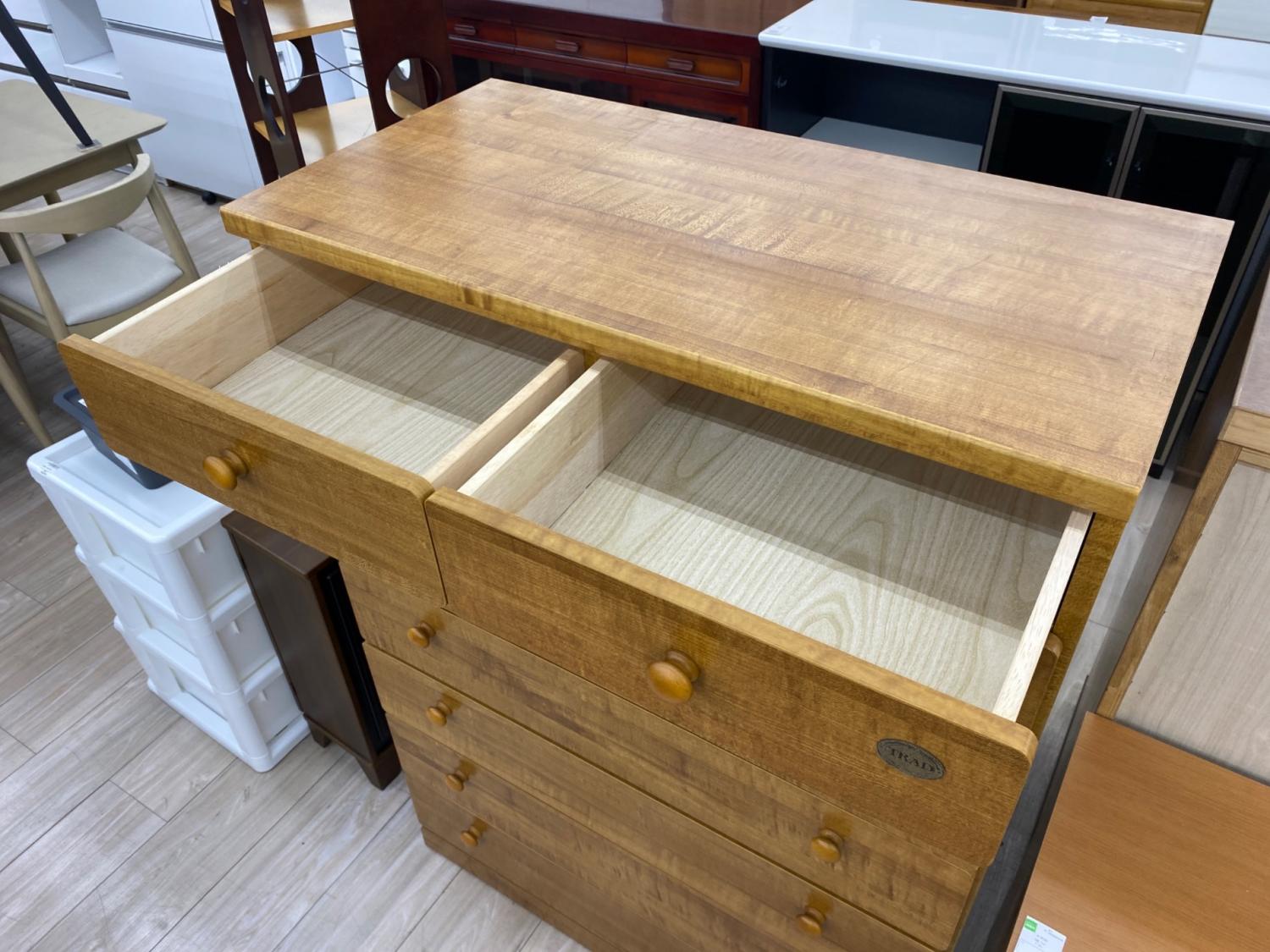 7段チェスト ナチュラル｜トレファクONLINE