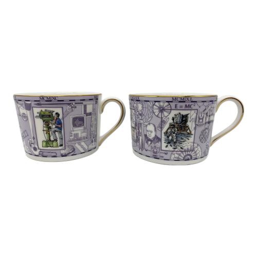 Wedgwood (ウェッジウッド) カップ&ソーサー ミレニアム 20世紀 2Pセット
