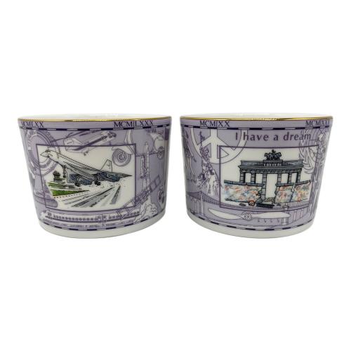 Wedgwood (ウェッジウッド) カップ&ソーサー ミレニアム 20世紀 2Pセット