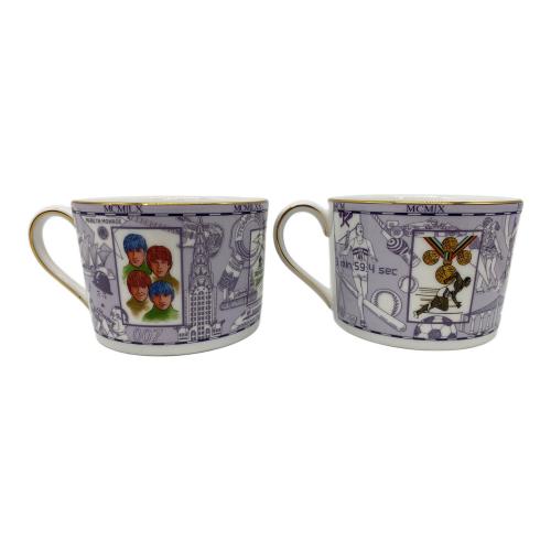 Wedgwood (ウェッジウッド) カップ&ソーサー ミレニアム 20世紀 2Pセット
