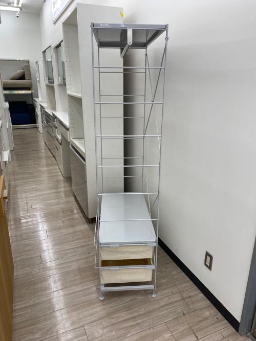 無印良品 (ムジルシリョウヒン) ユニットシェルフ シルバー