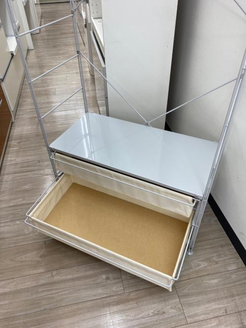 無印良品 (ムジルシリョウヒン) ユニットシェルフ シルバー