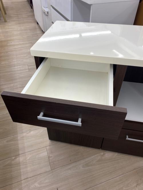 ニトリ キッチンカウンター ブラウン