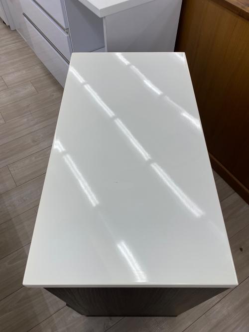 ニトリ キッチンカウンター ブラウン