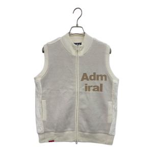 Admiral (アドミラル) ゴルフウェア(トップス) レディース SIZE L ホワイト バックボア フルジップベスト ADLA474
