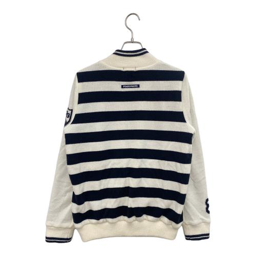 ゴルフウェア(トップス) レディース SIZE 2 ホワイト フルジップアップニットジャケット 055-2172002