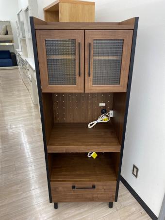 ディーノ レンジボード ナチュラル 46 2枚扉 1段