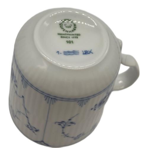 ROYAL COPENHAGEN (ロイヤル・コペンハーゲン) マグカップ ブルーフルーテッド・プレイン