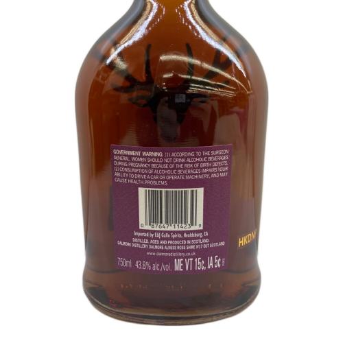 ダルモア スコッチウィスキー 14年 750ml