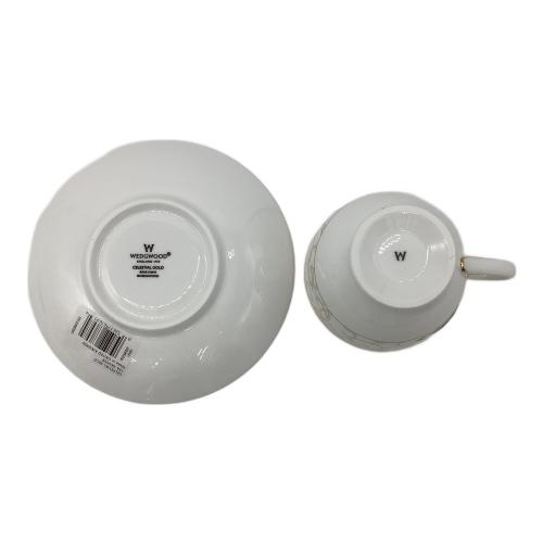 Wedgwood (ウェッジウッド) カップ&ソーサー セレスティアル プラチナ・ゴールド