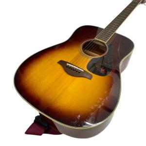 YAMAHA (ヤマハ) アコースティックギター FG820 ストラップ付