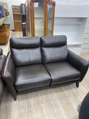 希少♦️モッツレラソファ♦️マカロン型 オットマン♦️ブルー×シルバー♦️未使用 送料込 トップオープン スーツケース ストッパー付【アクタスソフィー