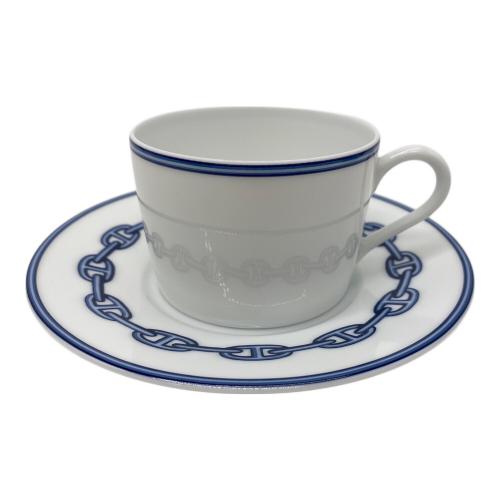 HERMES (エルメス) カップ&ソーサー 単客 ② シェーヌダンクル