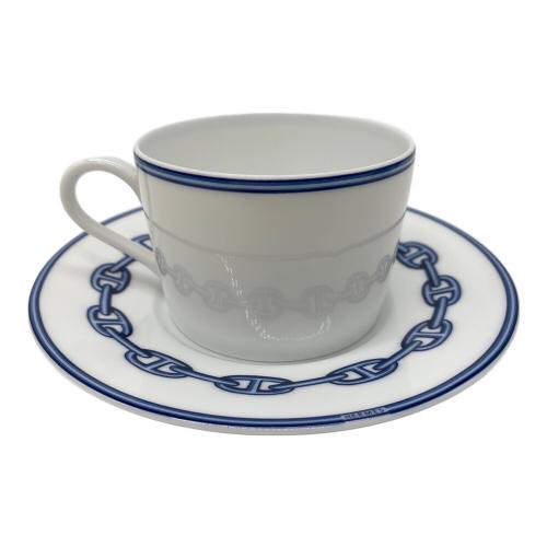 HERMES (エルメス) カップ&ソーサー 単客 ② シェーヌダンクル