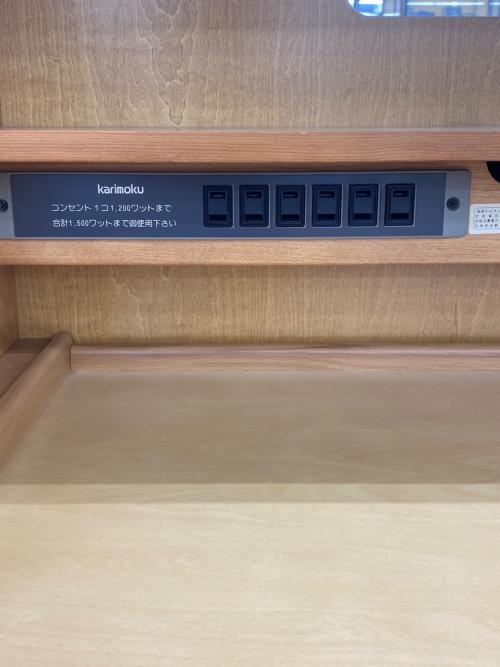 karimoku (カリモク) ライティングデスク ナチュラル 42