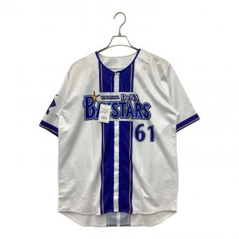 横浜DeNAベイスターズ (ヨコハマディーエヌエーベイスターズ) 応援グッズ Lサイズ ホワイト×ブルー 蛯名 ハイクオリティレプリカユニフォーム