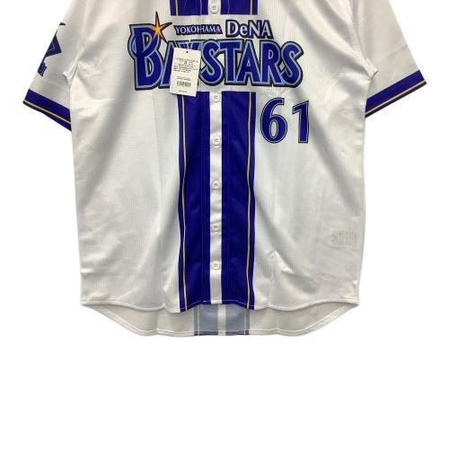 横浜DeNAベイスターズ (ヨコハマディーエヌエーベイスターズ) 応援グッズ Lサイズ ホワイト×ブルー 蛯名 ハイクオリティレプリカユニフォーム