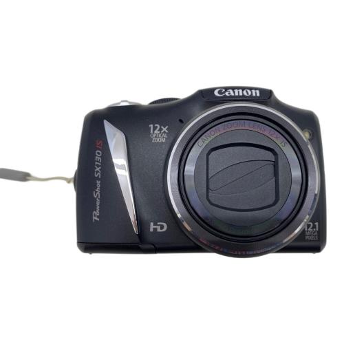 CANON (キヤノン) コンパクトデジタルカメラ SX130 IS 1240万画素 1/2.3型CCD 乾電池 通常：ISO80～1600 1コマ/秒 1～1/2500 秒 111062005924