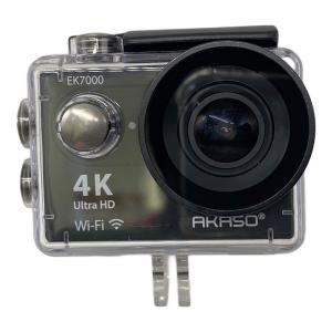 AKASO (アカソ) アクションカメラ 4K アクセサリーセット 2000万画素 SDカード対応 EK7000 -
