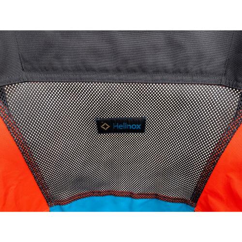 Helinox (ヘリノックス) アウトドアチェア ブラック×スカイブルー×オレンジ チェアツー