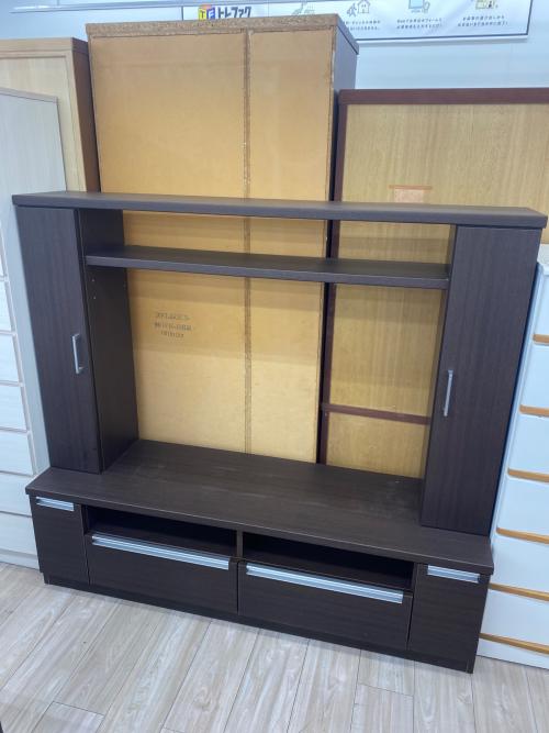 ニトリ テレビボード ブラウン フレスタ160