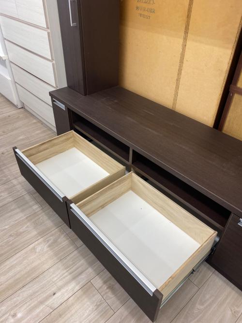 ニトリ テレビボード ブラウン フレスタ160