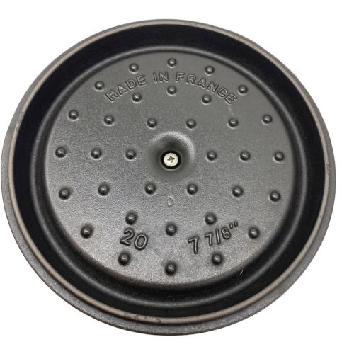 Staub (ストウブ) ココット 7 7/8'' SIZE 20cm グレー