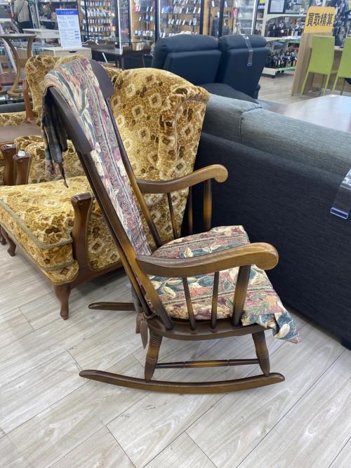 飛騨産業株式会社 ロッキングチェアー ブラウン