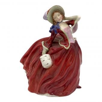 ROYAL DOULTON (ロイヤルドルトン) AUTUMN BREEZES フィギュリン 陶器人形